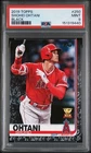 2019 Topps Flagship SHOHEI OHTANI #250 Batting Rookie Cup Black #d 54/67 PSA 9