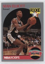 1990-91 NBA Hoops Sean Elliott #267 Rookie RC 10rc