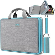 Laptop Case 15 15.6 16 inch Sleeve, Expandable Computer Hand Bag with Multi-pock