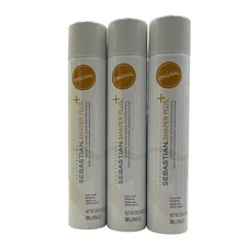 Sebastian Shaper Plus Original 80% VOC Hairspray 10.6 oz-3 Pack