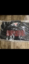Supreme Mens Black Solid Coach Jacket Logo Ac...