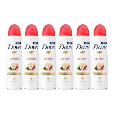 Dove Women Antiperspirant Deodorant 150ml, Pack of 6 (6x 5.07oz)  Assorted