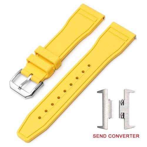 For Tissot PRX Super Player Watch Band 22MM Strap+12MM Converter Accessories Kit - Photo 12 sur 13