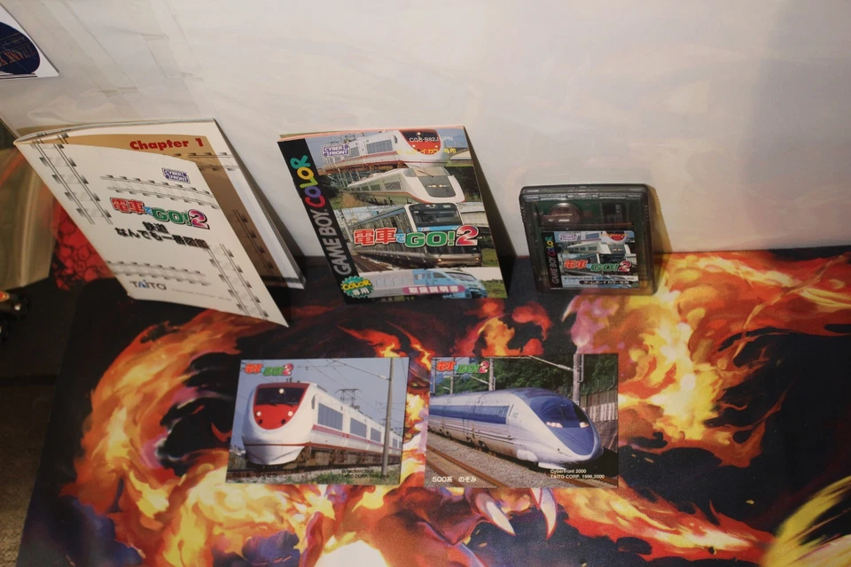 Densha de Go! 2 Game Boy Color Japan JP Manual and collection card - Image 3 of 4