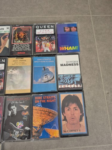 Pop Rock Cassette Tapes Job Lot Of 19 Cassette Tapes - Picture 5 of 9