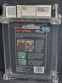 Sega Genesis HERZOG ZWEI Wata 9.6 A+ NEW Factory Sealed Game VGA CGC Rare