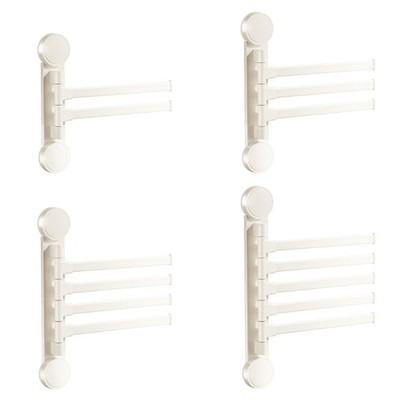 Multipurpose Suction Towel Bar Rotates Freely Suitable for Multiple Locations