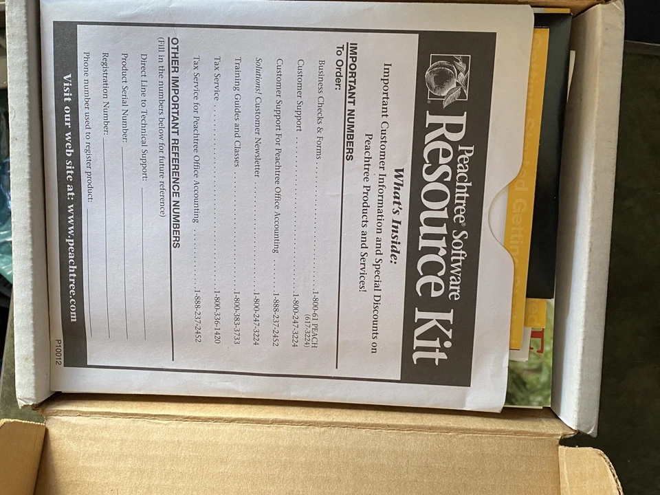 Peachtree Accounting Software 7.0 User Guides For Windows & 2  CD ROMs VTG - Image 3 of 4