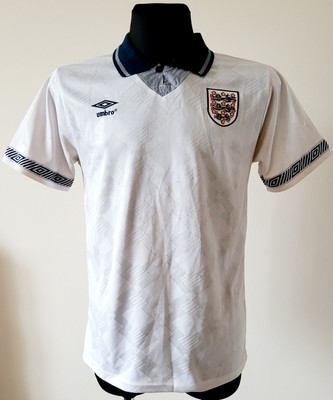 England 1990 - 1992 Home football Umbro reproduce shirt size