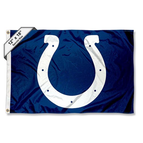Indianapolis Colts Small Mini Boat and Cart Flag - Picture 2 of 6