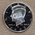 2005 S Proof Silver Kennedy Half Dollar