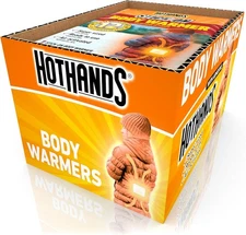 HotHands 12 Hour Adhesive Body Warmers - Bulk Value Pack of Air Activated Warmer