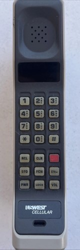 Vintage 80s 90s Cellular US WestClassic Motorola Brick Phone Powers On Retro - Photo 15 sur 21
