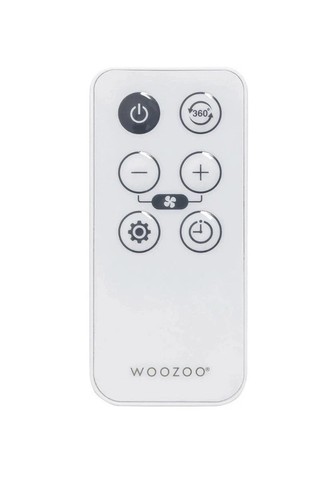 Woozoo 360 Degree Oscillating Personal Fan, White - Picture 3 of 5
