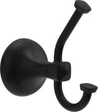 Delta Double Towel Hook for Bathroom Kitchen Matte Black Esato Accessories