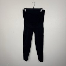 Blanqi Everyday Maternity Belly Support Leggings Black Size XL Postpartum Fitted