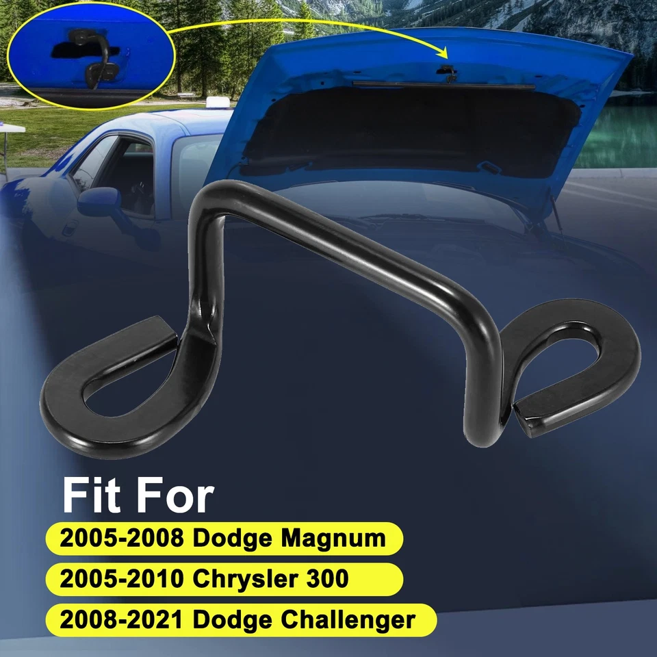 Cierre de capó para Dodge Challenger Charger Magnum 2008-2021 5065256AA Foto 3 de 4