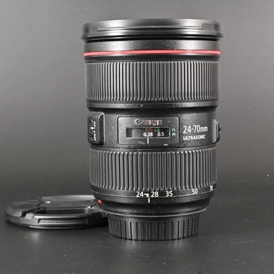 Objectif zoom Canon EF 24-70mm F/2.8 L II USM plein format testé fonctionnel ... - Photo 1/4