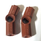 2X NEW LEGO 32016 Reddish Brown Angle Connector 3 (157.5) (2 Pieces)