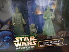 Hasbro Star Wars Power of the Force Jedi Spirits Action Figures 1998