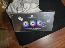 Thermalright Frozen Notte 360 Black ARGB V2 AIO Liquid CPU Cooler 360mm New