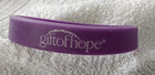 RUBBER WRISTBAND   " GIFT OF HOPE " — photo 1