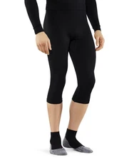 Men Standard Max Warm 3/4 Base Layer Bottom, Black (Black 3000), L