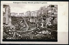 Old postcard - No. 13 Haut Rhin CERNAY 1st World War 1914/1917
