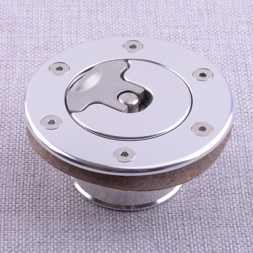 Aircraft Style Fuel Filler Neck PopUp Gas Tank Cap w/6 Hole Flush