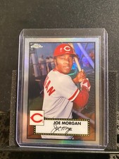 Joe Morgan  2021 Topps Chrome Platinum - Refractor - Reds-  #657