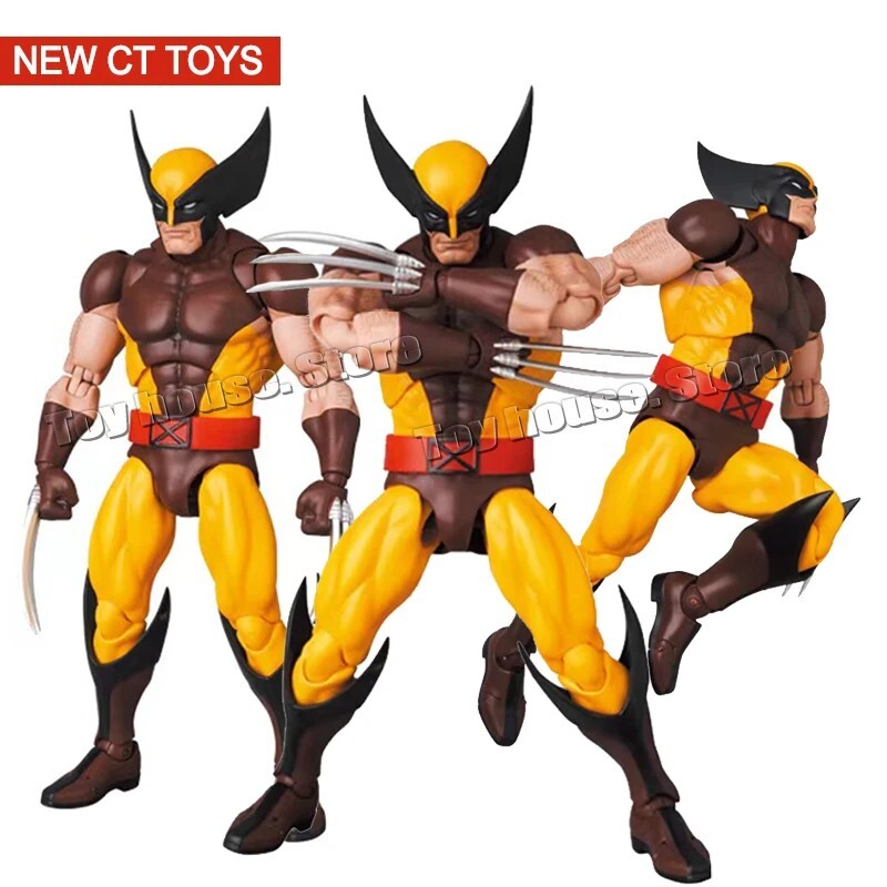 In Stock CT Toys MAFEX No.138 X-MEN Wolverine Brown Suit