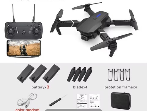 2024 Pro RC Drone 4K Professional HD Dual Camera 3 batteries 1080P wide angle Wi