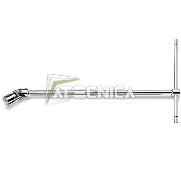 Chiave A T Con Bussola Esagonale Snodata Beta 952 Da 6 A 24 Mm Cromata-image