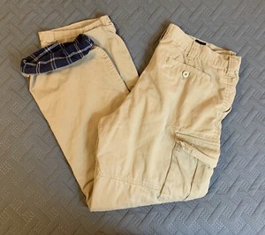 RedHead Khaki Pants Men Size 38x34 Flannel Lined Cargo Straight Leg Casual | eBay