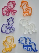 MY LITTLE PONY FRIENDSHIP IS MAGIC PINKIE PIE RAINBOW DASH COOKIE CUTTER PR1077