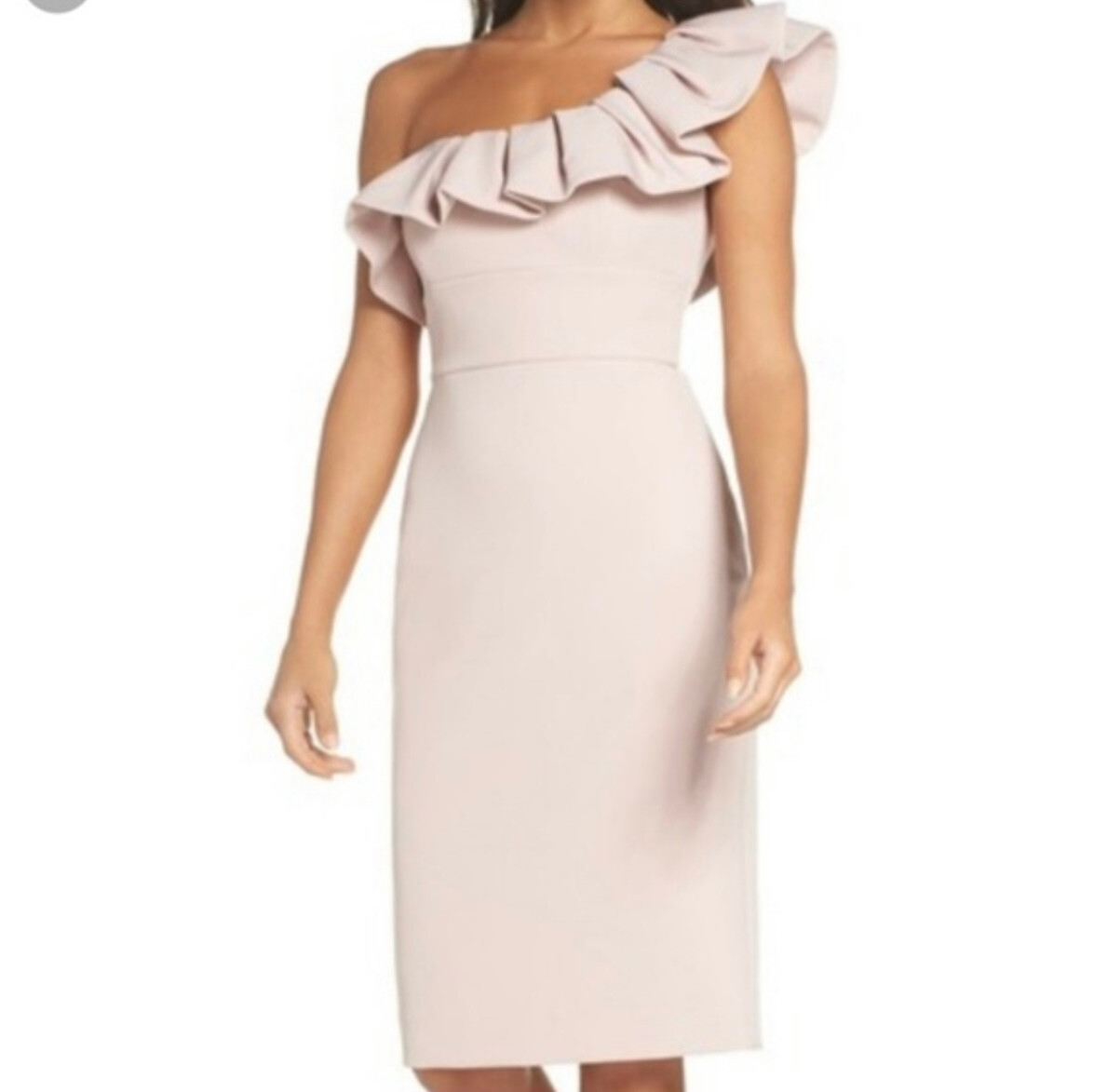 ever new melbourne one shoulder blush pink dress | eBay