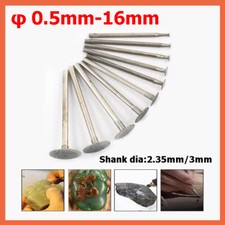 Diamant Fräser Schleifstift Diamantschleifer Bit 0.5mm-16mm für Dremel Proxxon