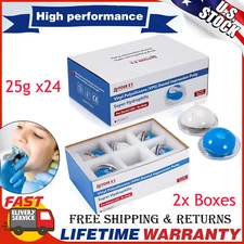NEW 24x 25g Dental Putty Fast / Regular Set PVS VPS Impression Material Mint USA