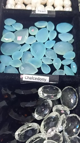 Lotto di pietre preziose semipreziose mix naturale 100 carati, miglior valore f663 - Video 1 di 1