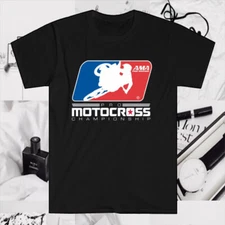 AMA Pro Racing Motocross Championship Men's Black Size S to 5XL
