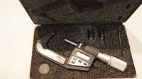Starrett 733 1"-2" Digital Micrometer With Case. Used. Made in USA