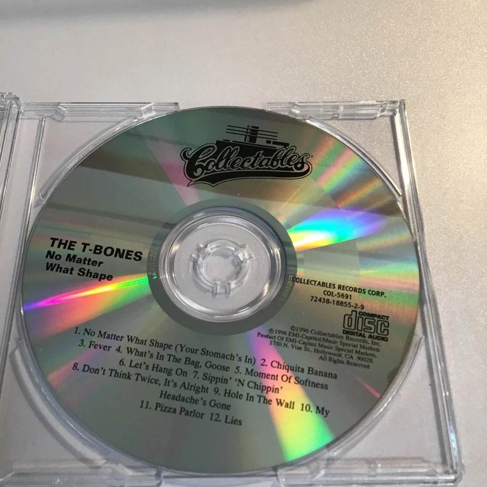 The T-Bones • No Matter What Shape (Your Stomach's In) ‘96 OOP COL-5691 NM+ 12tr Foto 3 de 4