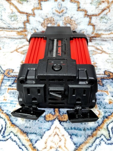 A FINE CHICAGO ELECTRIC 200 WATT CONTINUOUS POWER INVERTER, Pt#66967, TESTED - Picture 4 of 12