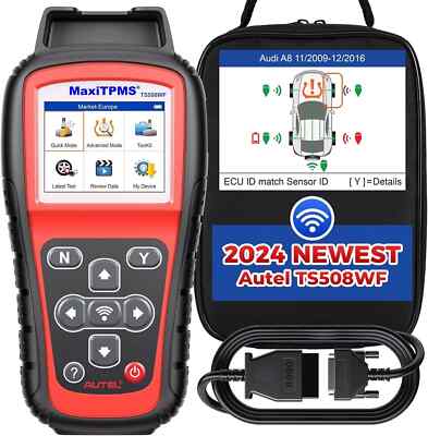 Autel MaxiTPMS TS508WF TPMS Relearn Tool TPMS Sensors Activate