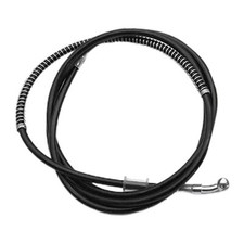 80-220cm Motorcycle Hydraulic Brake Oil Hose Line Stainless Steel End Braided