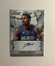 2013-14 Panini Titanium Basketball New Wave #44 Tobias Harris Auto Orlando Magic