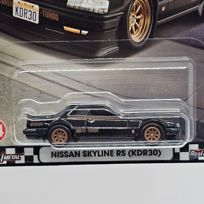 2024 HOT WHEELS PREMIUM NISSAN SKYLINE RS KDR30 R30 BLACK