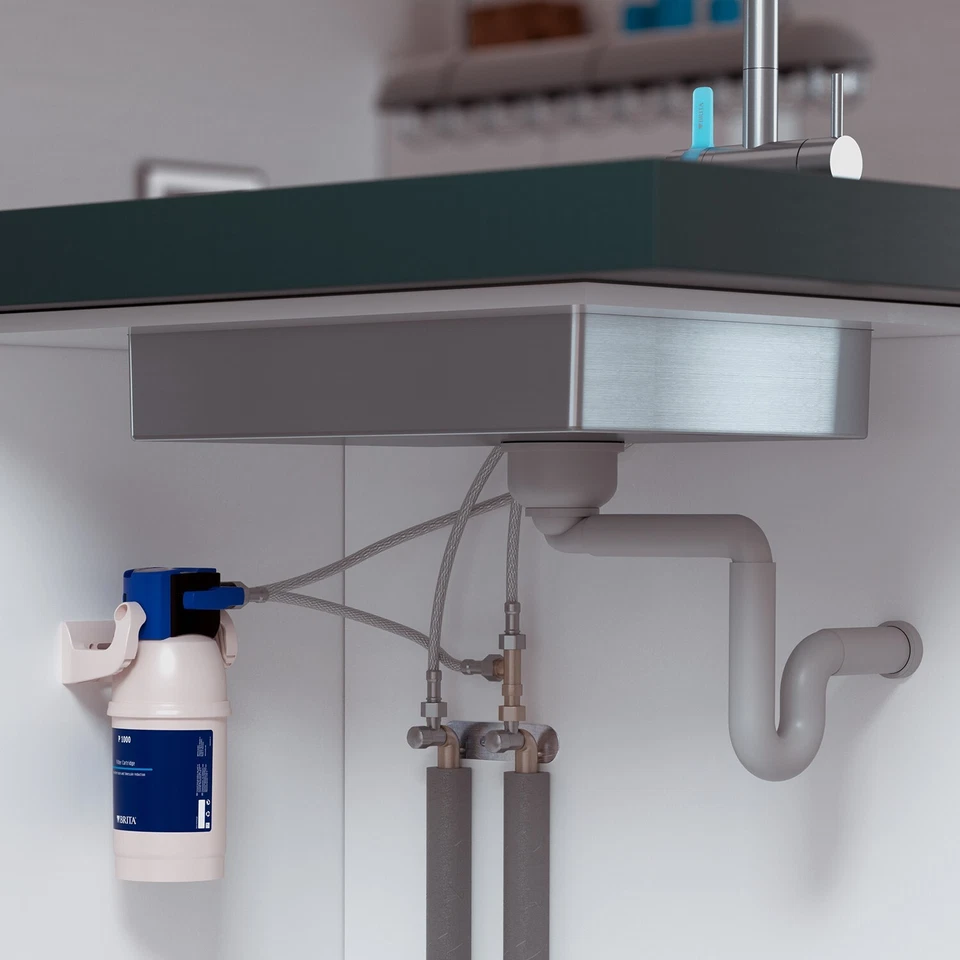 BRITA mypure P1 3-Way Water Filter Tap, Round, Including 1x P1000 Water Filter - Image 3 of 4