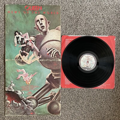 Queen News Of The World 12'' Vinyl UK Nick W First Press Play through getestet