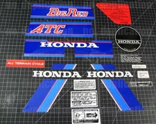 1983 83' Trike Big Red ATC 15p FULL Vintage autocollant Sticker Decal 200e 200es